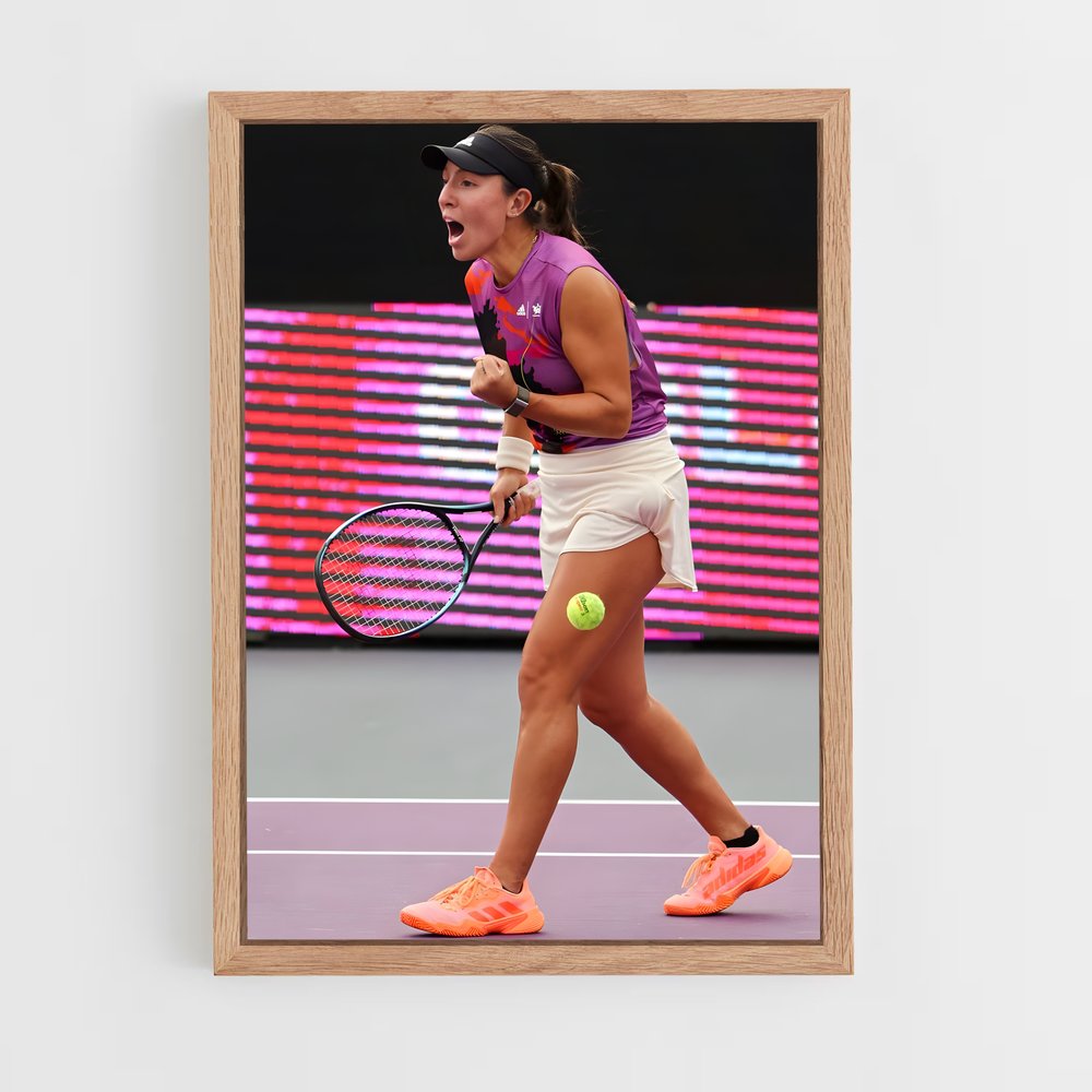 Poster Ace en Purple – affiche Tennis (vue 4)